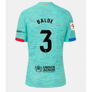 Barcelona Alejandro Balde #3 Tredjetröja Dam 2023-24 Kortärmad